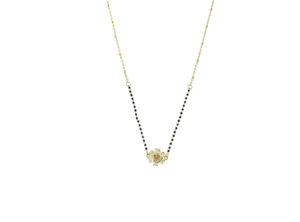 Gold Flower Mangalsutra